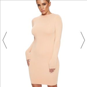 Nude dress